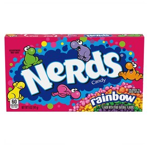 Neds Rainbow Candy 너드 레인보우 구미 캔디 5oz(141g) 8팩, 141g, 8개