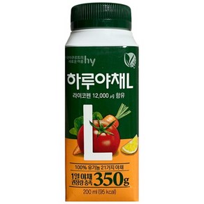 한국야쿠르트 하루야채 L 200ml 5개