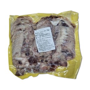 삶은 돼지머리고기 슬라이스 1kg- 돼지국밥 넣으면 맛있어요, 1kg, 1개