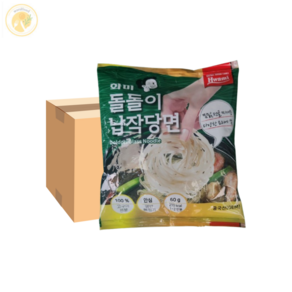 화미 돌돌이 납작당면 60g, 40개