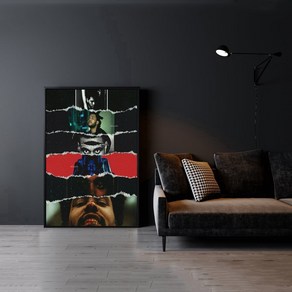 노 브랜드 Weeknd Album Canvas At The Poste Singe At Pint Staboy Tilogy Kiss Land, no fame