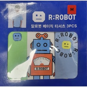 알로봇 아동 반팔 티셔츠 R ROBOT 코스트코 아동 티셔츠