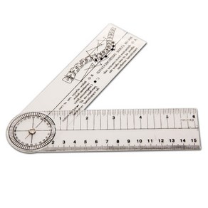 고니오미터 Goniometer PVC 각도기