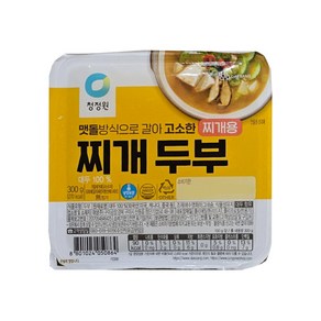 청정원 고소한 찌개두부 300g x 3개