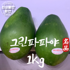 그린파파야 Green Papaya 생 파파야 3kg