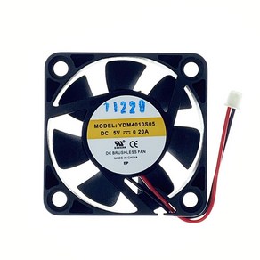 YCCFAN YDM4010S05 DC FAN DC5V 0.20A 40*10mm 디씨팬, 1개