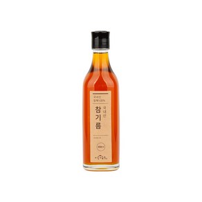 국내산 짠 참기름 350ml, 1개