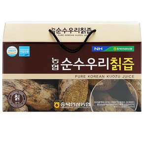 국내 자연 농협 칡진액 액기스 착즙 추석 명절 선물세트, 2.4L, 1개