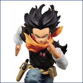 BANPRESTO [금고양이] 정품 드래곤볼 BWFC 조형천하 제일무도회 기지3 인조인간 17호 일반컬러 일본내수용, 1개