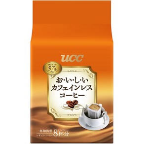 UCC 맛있는 카페인리스 드립 커피 8P 56g, 1개, 8개입