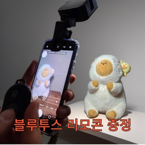 슈퍼샵 led 핸드폰 조명+ 사진 리모콘, 1세트, LH-94347