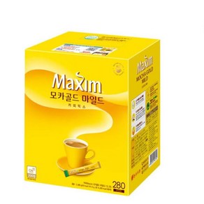 맥심 모카골드 마일드 280T (박스), 3360g, 1박스, 280개입