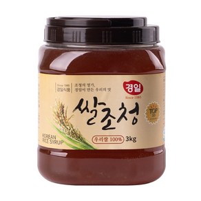 금보 조청 3kg 국내산 쌀조청, 1개