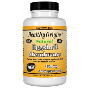 Healthy Oigins Eggshell Membane 500mg 헬시 오리진 난각막, 120정, 1개