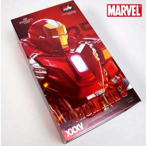 ZD toys ZD토이즈 THE INFINITY SAGA 마블 아이언맨 MARK35 MK35 마크35 레드 스냅퍼, 1개