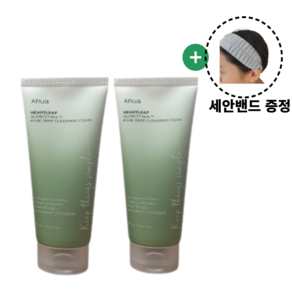 아누아 쿼세티놀 모공딥클렌징폼 150ml+150ml (세안밴드 추가증정)