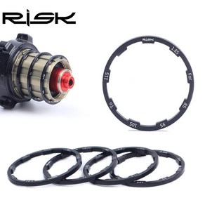 RISK 카세트 휠셋 허브 바디 스페이서링 RD0428, 단일, 1.5mm RA107, 1개