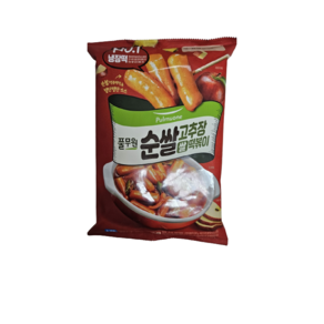 풀무원 쌀 순쌀 고추장 떡볶이 2인 480g