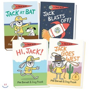 Vey 얼리챕터북 Jack 4종 : Hi Jack! /Jack Blasts Off /Jack at Bat /Jack Goes West, Penguin Putnam