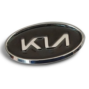 더뉴기아 KIA 엠블럼 레이전용 2011~2017, 후방용-실버색