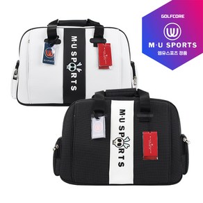 [24년신상]MU SPORTS 엠유스포츠 보스톤백(MUBB2202), 화이트