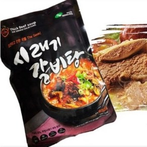 삼보식품 맛있는 시래기 갈비탕 650g x 5팩, 5개