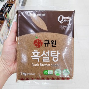 캔디사은품 + 큐원 흑설탕, 1kg, 1개