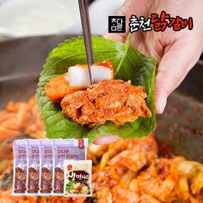 참다른 [춘천직송]참다른 순살 춘천닭갈비 500g x 4팩+우동사리, 4개