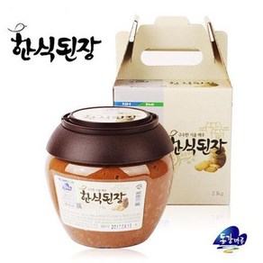 동강마루 [영월농협] 한식된장 2kg(PET용기), 1개, 2kg