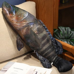 물고기 바디필로우 리얼피쉬 모형 애착인형 다금바리, 40cm(0.1kg), 참치 베개