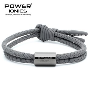 Powe Ionics WEAVE BAND 남여 공용 방수 이온 및 게르마늄 스포츠 패션 팔찌 무료 레터링 선물