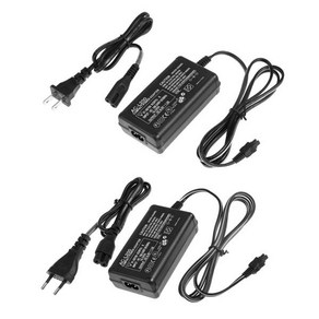 소니호환 AC-L200 L25B 카메라에 대 한 100V-240V AC 전원 어댑터 캠코더 충전기, 02 EU plug 1