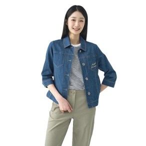 지센/[24SS] 여성 셔츠형 데님자켓