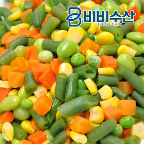 비비수산 원료별 혼합 비율이 바뀌지않는 4종 야채믹스 1kg, 1개