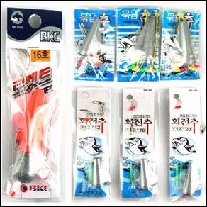 LGF 묶음추 낚시 바늘, 1개, 1개입