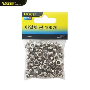 VALUE 아일렛 펀치 핀100개입 공구 공예 가죽 하도메 리벳 타공 펀칭핀, 1개