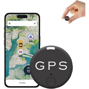 이지파인 미니 마그네틱 GPS 트래커 GPS 트래커 강력한 마그네틱 자동차 추적 방지 미니 월드와이드 GPS 트래커 스마트 키 파인더 로케이터 GPS 추적 장치(3pcs, 1pcs