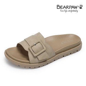 베어파우(BEARPAW) CIENNA 버클 장식 슬리퍼 K2781091QB-W