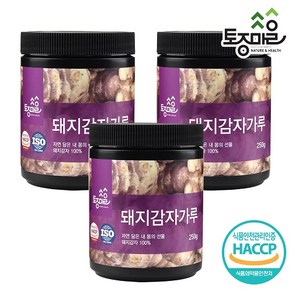 토종마을 [토종마을]HACCP인증 국산 돼지감자가루 250g X 3개