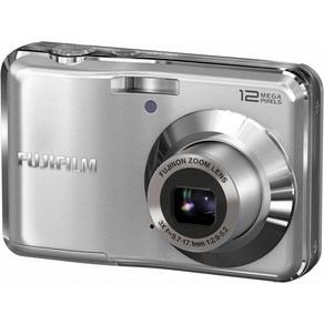 fujifilm 후지 필름 FinePix AV100 12 MP 디지털 카메라 3 배 광학 줌과 2.7 인치 액정 디스플레이 실버