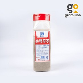 순 백후추 400g 우리승진 후추 분말 대용량 업소용, 1개