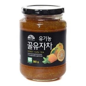 유기농 꿀유자차 560g, 1개입, 1개