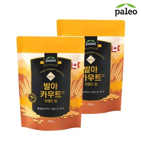 팔레오 발아 카무트 브랜드 호라산밀, 2개, 280g