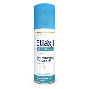 ETIAXIL 프랑스 정품 에티악실 발 땀 억제 스프레이 100ml, 1개, 1개입