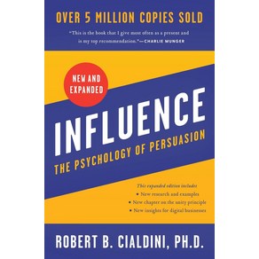 Influence New and Expanded:The Psychology of Pesuasion, Influence, New and Expanded, Robet B. Cialdini(저), HapeCollins Publishes