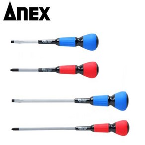 아넥스3700 100/150/200mm 십자 일자 전공드라이버 일제 ANEX, -100, 1개