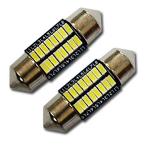 렉서스 맥스파워 광 16LED 실내등 캔버스타입 무극성 31mm, 혼합 색상, 2개