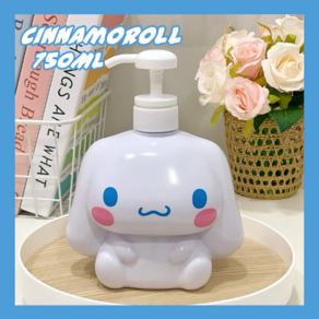 산리오 리필 디스펜서 쿠로미 키티 시나모롤 마이멜로디, 1개, Cinnamooll