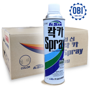 일신 락카 스프레이 1박스 [ 40개입 ], 진청색, 40개, 420ml