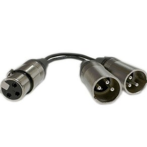 XLR 캐논잭 Y자 분배기 멀티 더블잭 MGM-01